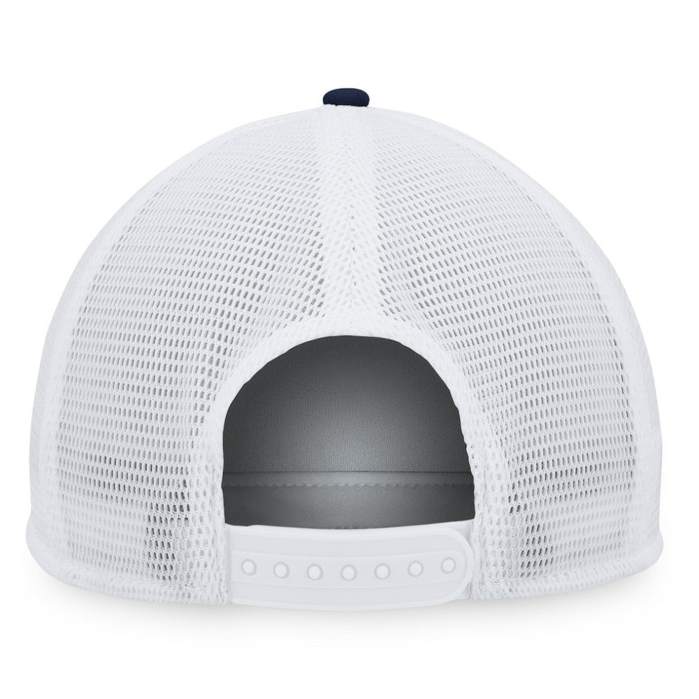Navy/White New York Yankees Fanatics Heritage Foam Front Trucker Snapback Hat