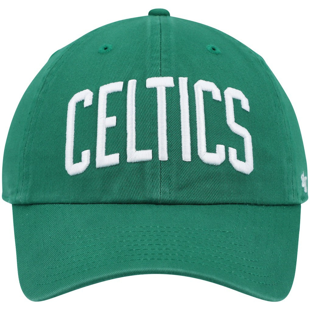 47 brand Boston Celtics '47 Clean Up Wordmark Adjustable Hat