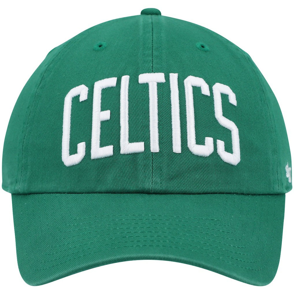 47 brand Boston Celtics '47 Clean Up Wordmark Adjustable Hat