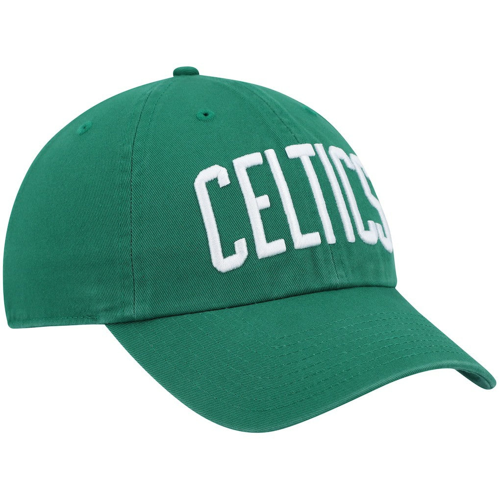 47 brand Boston Celtics '47 Clean Up Wordmark Adjustable Hat