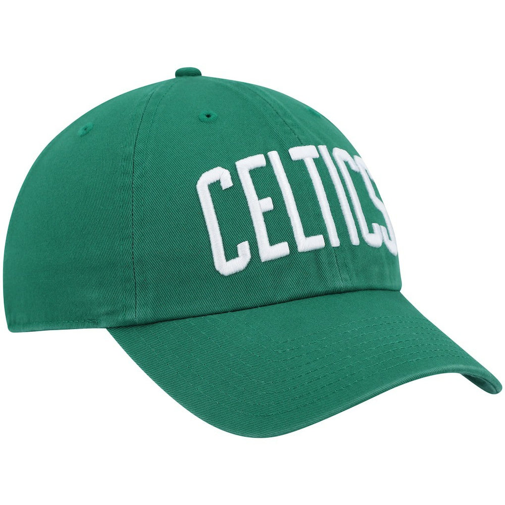 47 brand Boston Celtics '47 Clean Up Wordmark Adjustable Hat