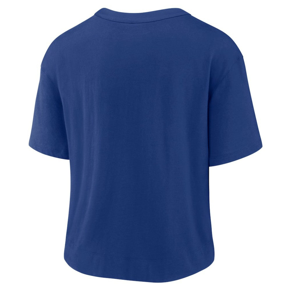 Royal/White Los Angeles Dodgers Nike Women's Line Up High Hip Fashion T-Shirt