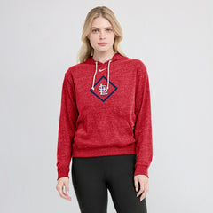 Red St. Louis Cardinals Nike Women's Diamond Icon Gym Vintage Lightweight Hooded Top