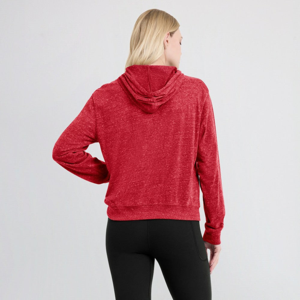 Red St. Louis Cardinals Nike Women's Diamond Icon Gym Vintage Lightweight Hooded Top