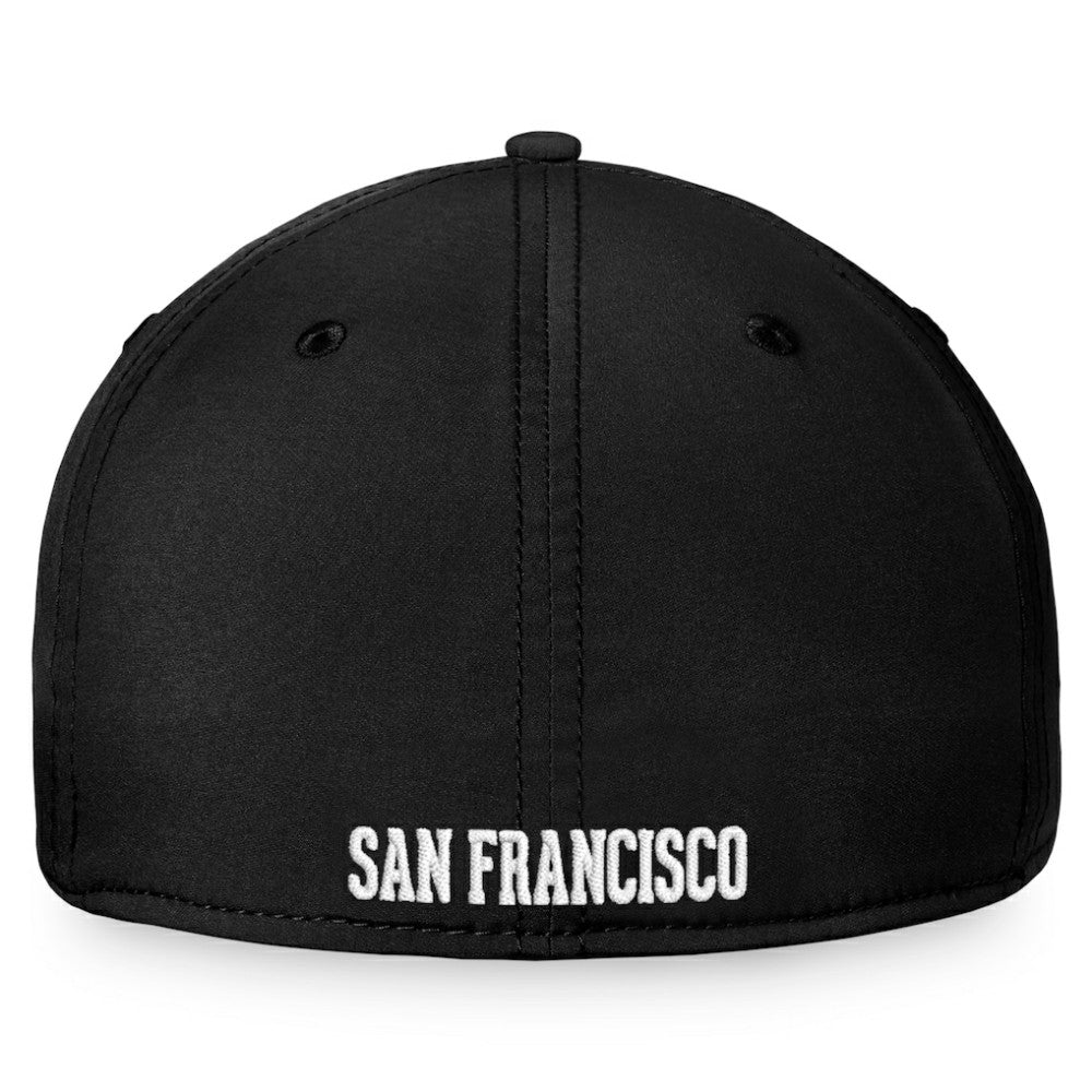 Black San Francisco Giants Fanatics Cooperstown Core Flex Hat
