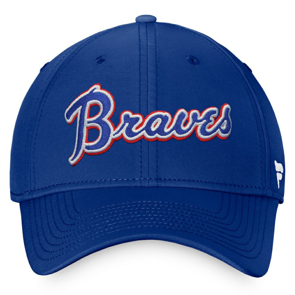Royal Atlanta Braves Fanatics Cooperstown Core Flex Hat
