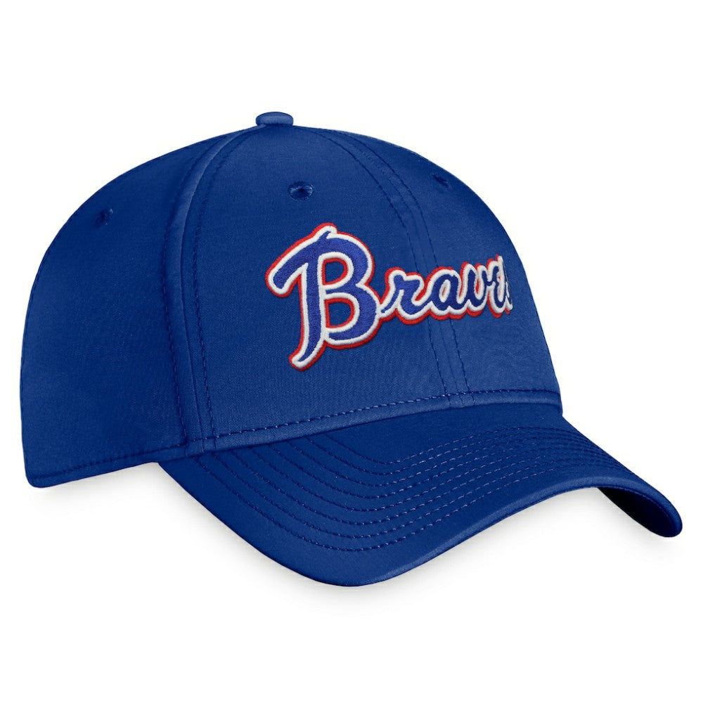 Royal Atlanta Braves Fanatics Cooperstown Core Flex Hat