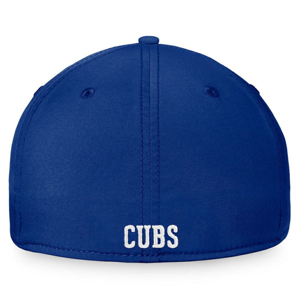 Royal Chicago Cubs Fanatics Cooperstown Core Flex Hat