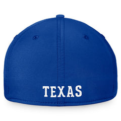 Royal Texas Rangers Fanatics Cooperstown Core Flex Hat