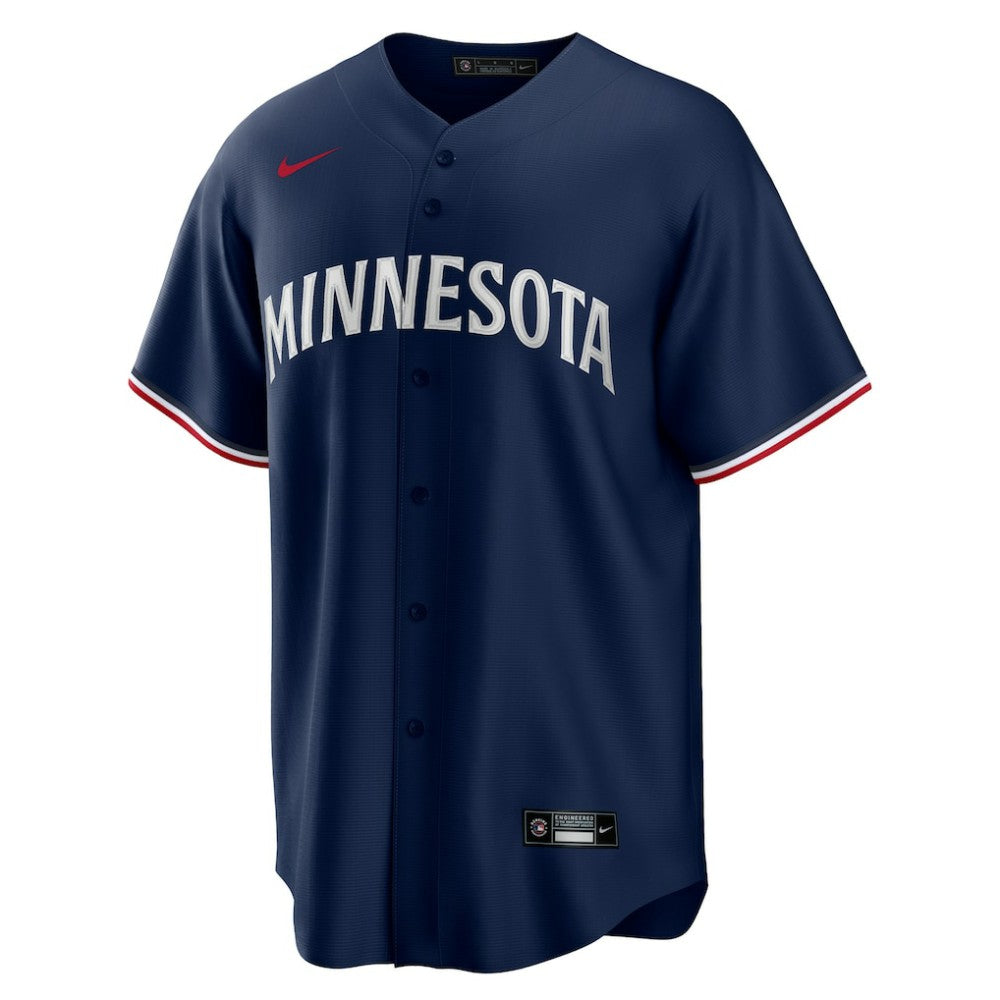 Navy Minnesota Twins Nike Alternate Replica Team Logo Jersey