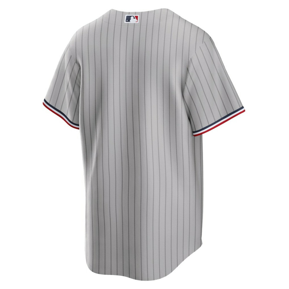 Gray Minnesota Twins Nike Road Replica Team Jersey