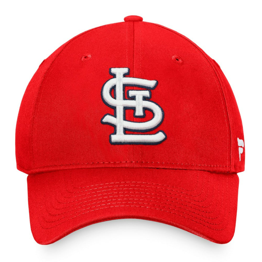 Red St. Louis Cardinals Fanatics Core Adjustable Hat