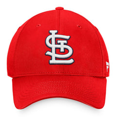 Red St. Louis Cardinals Fanatics Core Adjustable Hat