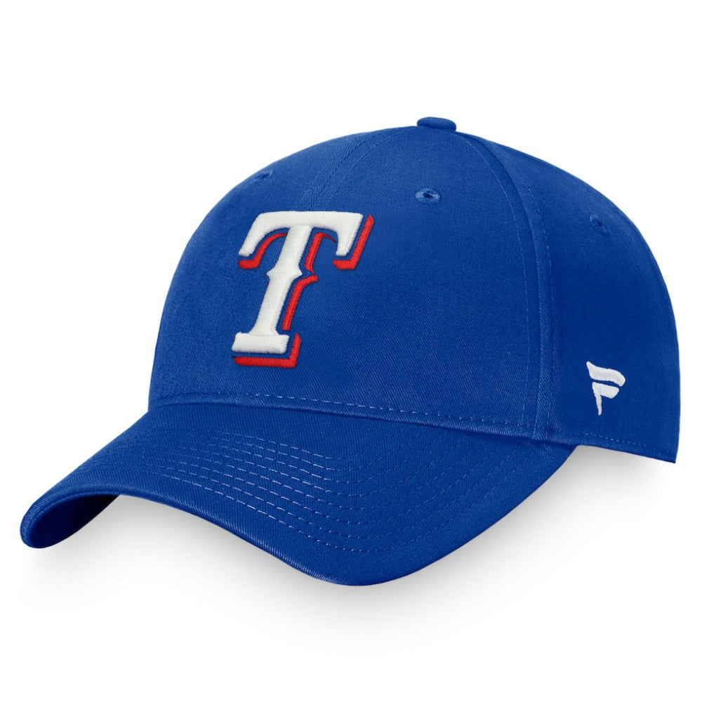 Royal Texas Rangers Fanatics Core Adjustable Hat