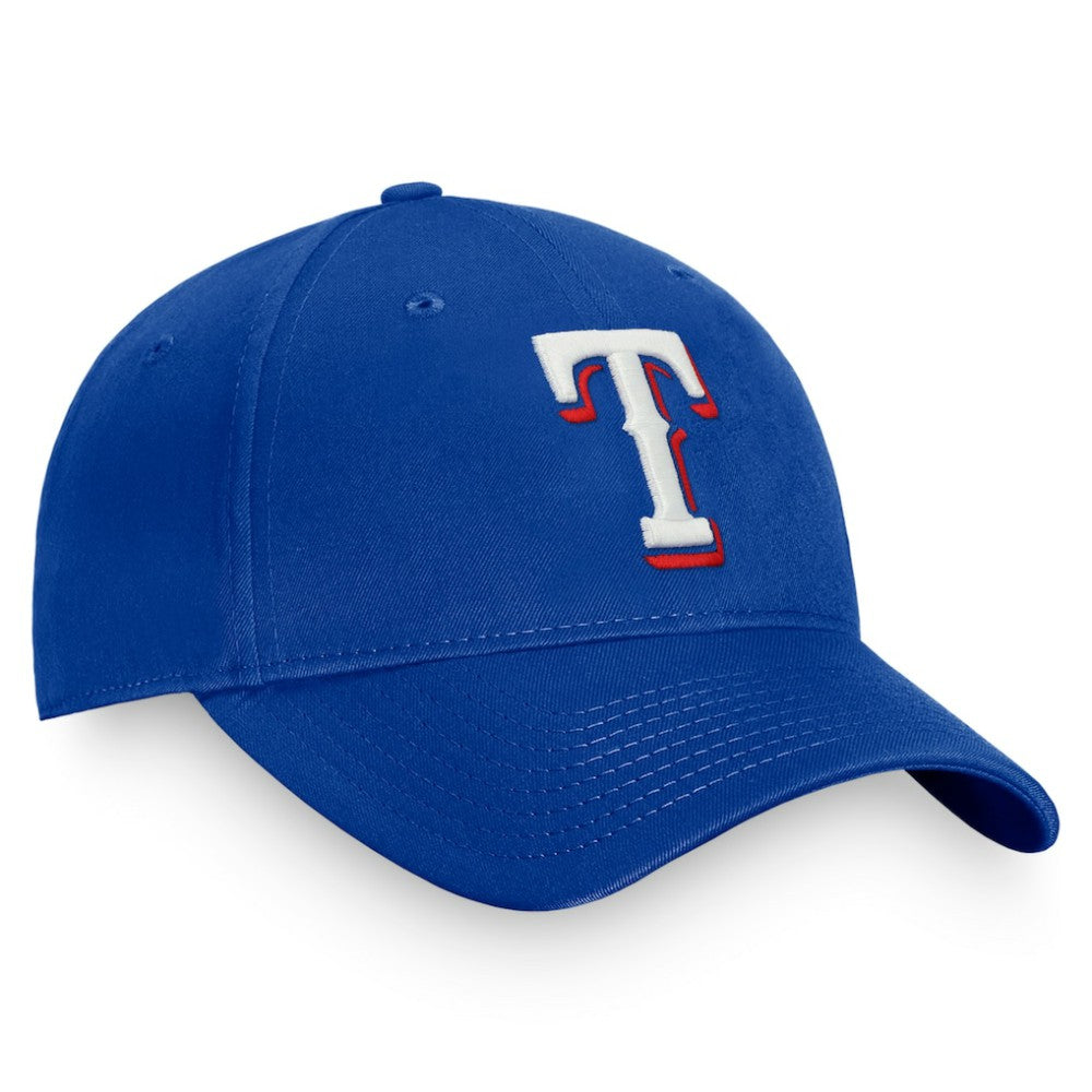 Royal Texas Rangers Fanatics Core Adjustable Hat