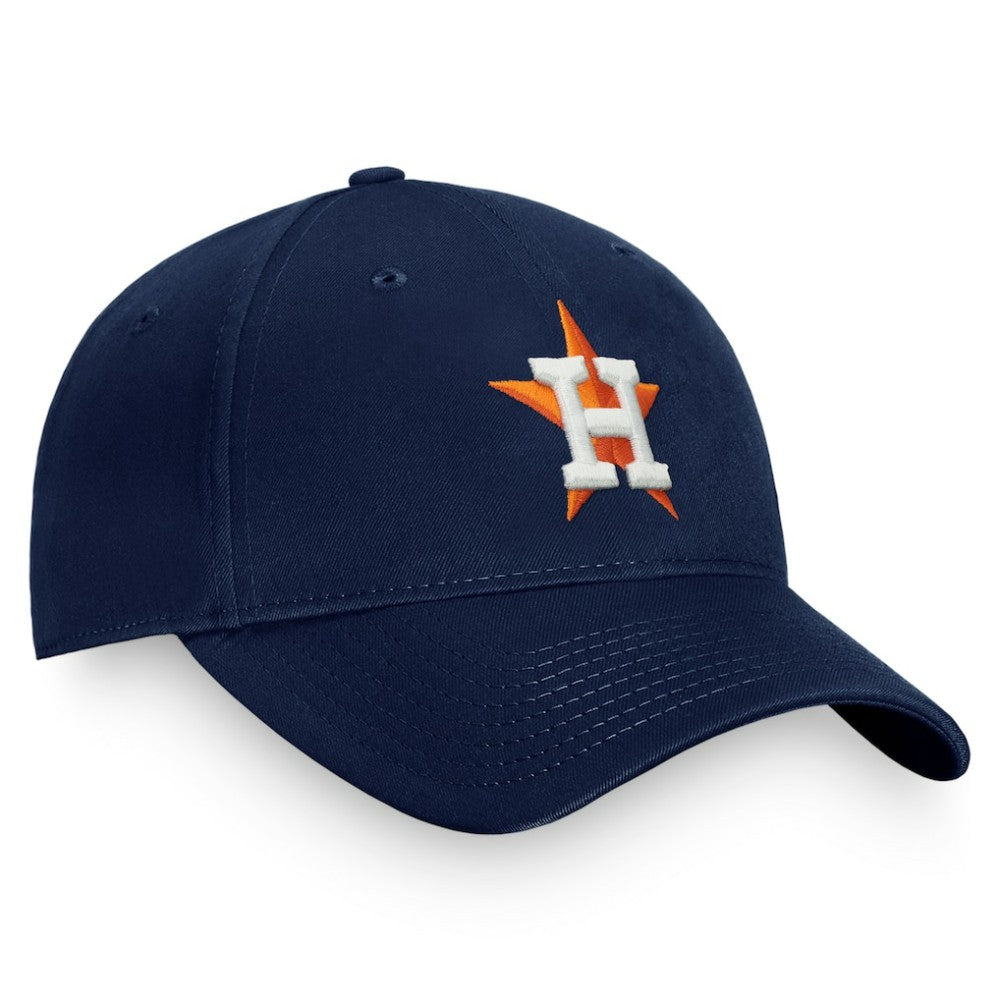 Navy Houston Astros Fanatics Core Adjustable Hat