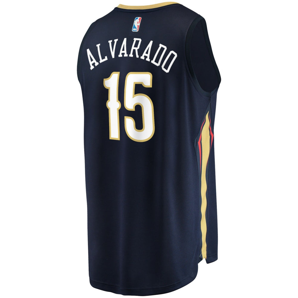 Fanatics Jose Alvarado New Orleans Pelicans Fast Break Replica Jersey