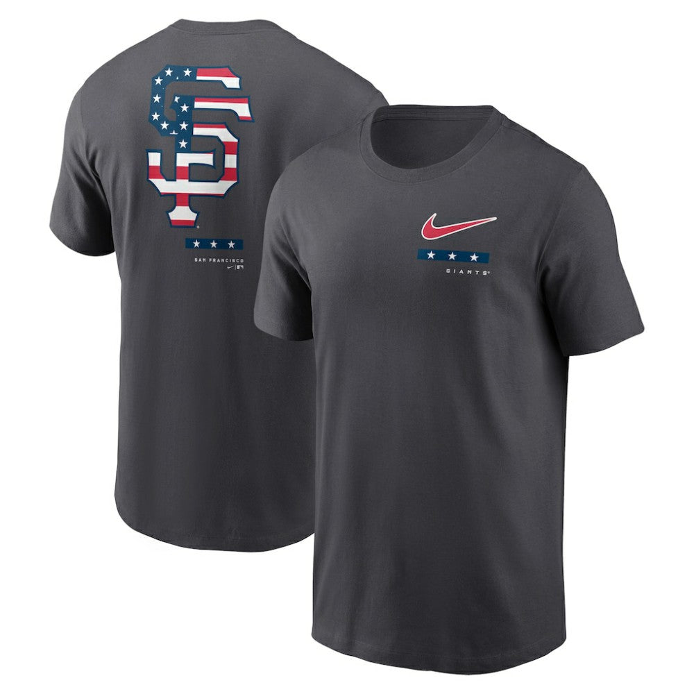 Anthracite San Francisco Giants Nike Americana T-Shirt