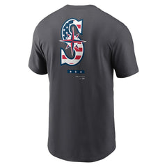 Anthracite Seattle Mariners Nike Americana T-Shirt