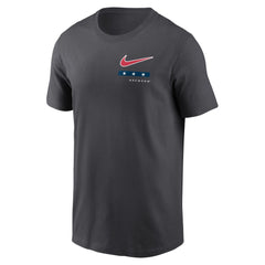 Anthracite Milwaukee Brewers Nike Americana T-Shirt