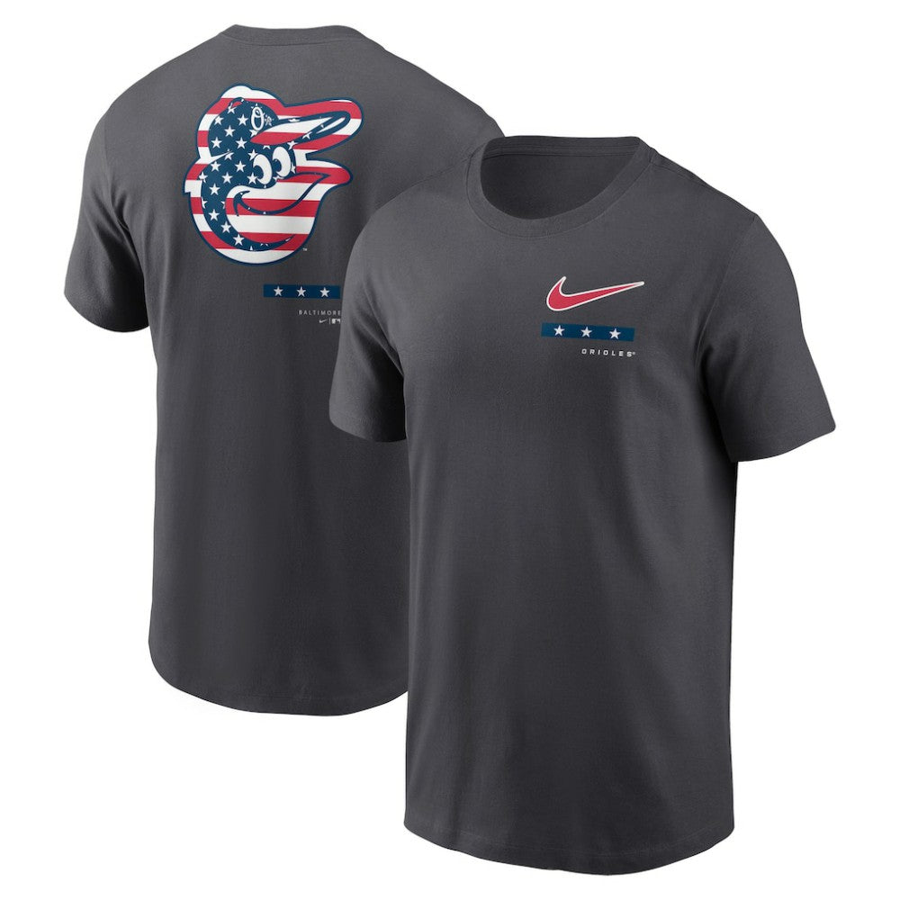 Anthracite Baltimore Orioles Nike Americana T-Shirt