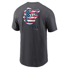 Anthracite Baltimore Orioles Nike Americana T-Shirt