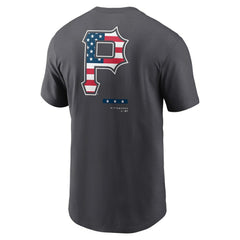 Anthracite Pittsburgh Pirates Nike Americana T-Shirt