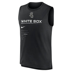 Black Chicago White Sox Nike Exceed Performance Tank Top