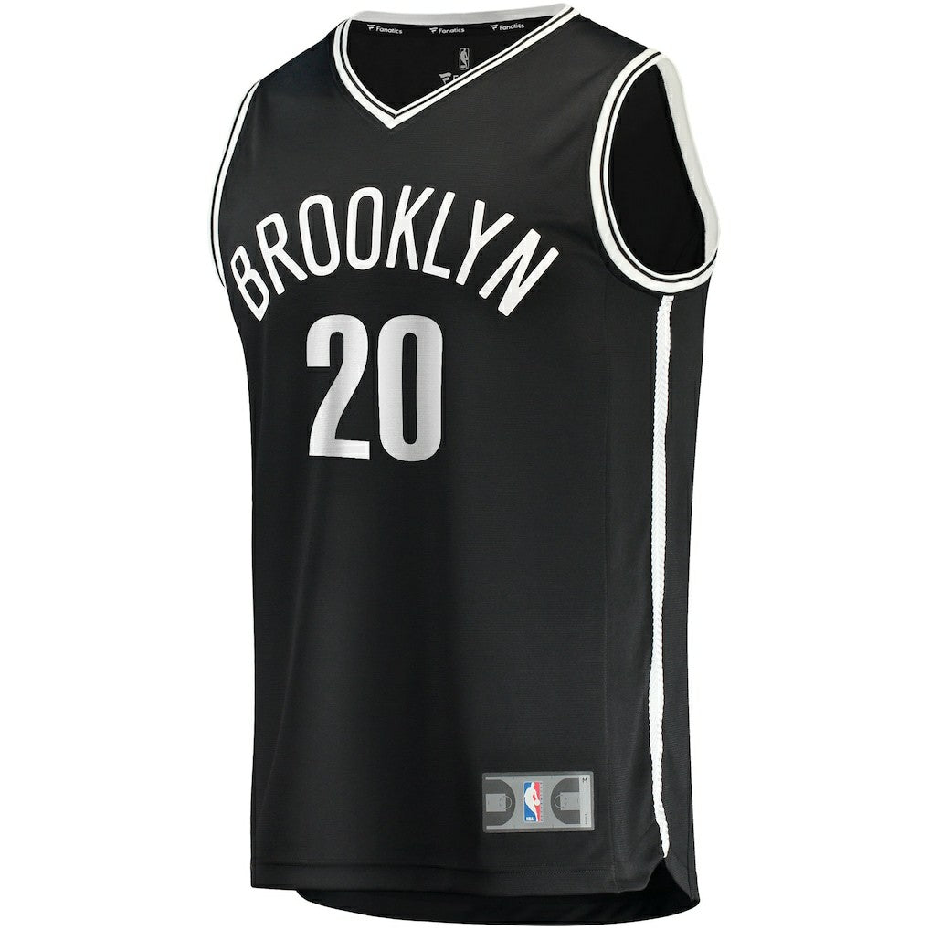 Fanatics Day'Ron Sharpe Brooklyn Nets Fast Break Replica Jersey