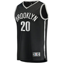 Fanatics Day'Ron Sharpe Brooklyn Nets Fast Break Replica Jersey