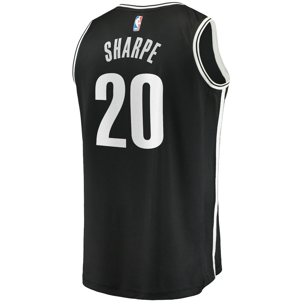 Fanatics Day'Ron Sharpe Brooklyn Nets Fast Break Replica Jersey