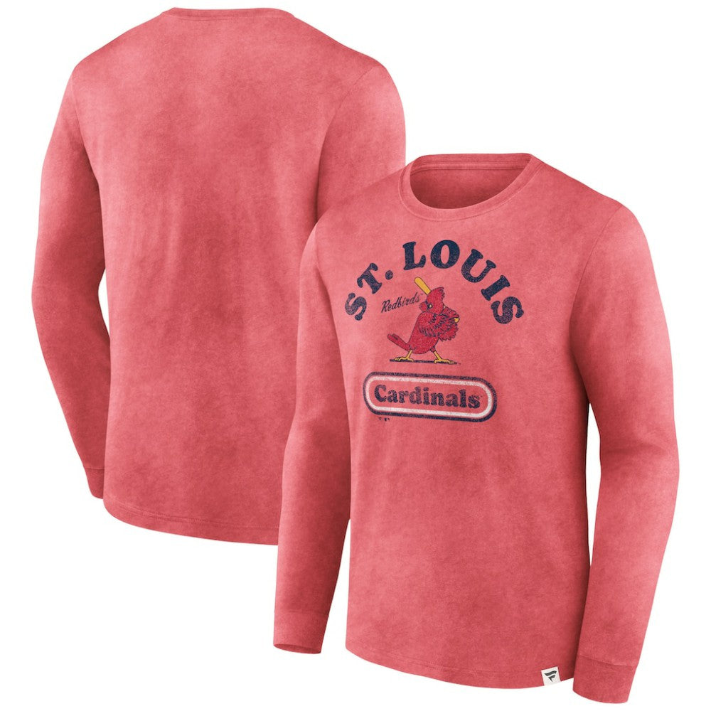 Red St. Louis Cardinals Fanatics Circus Catch Long Sleeve T-Shirt