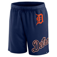 Navy Detroit Tigers Fanatics Clincher Mesh Shorts