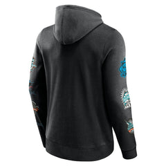 Black Miami Marlins Fanatics Extra Innings Hoodie