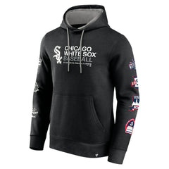 Black Chicago White Sox Fanatics Extra Innings Hoodie