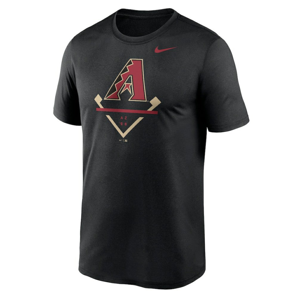 Black Arizona Diamondbacks Nike Icon Legend Dri-FIT T-Shirt