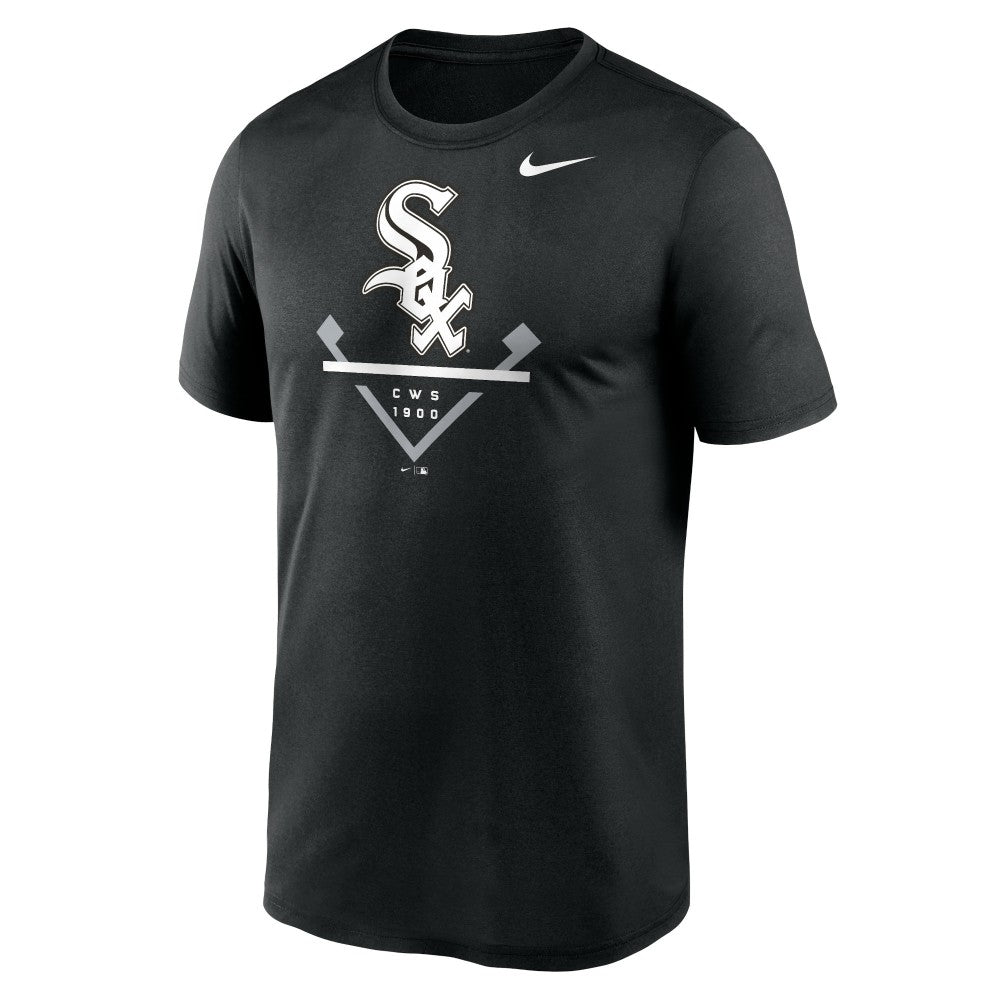 Black Chicago White Sox Nike Big & Tall Icon Legend Performance T-Shirt