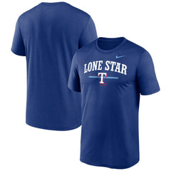 Royal Texas Rangers Nike Local Legend Practice Performace T-Shirt