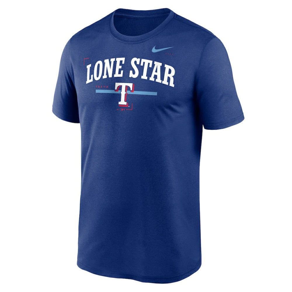Royal Texas Rangers Nike Local Legend Practice Performace T-Shirt