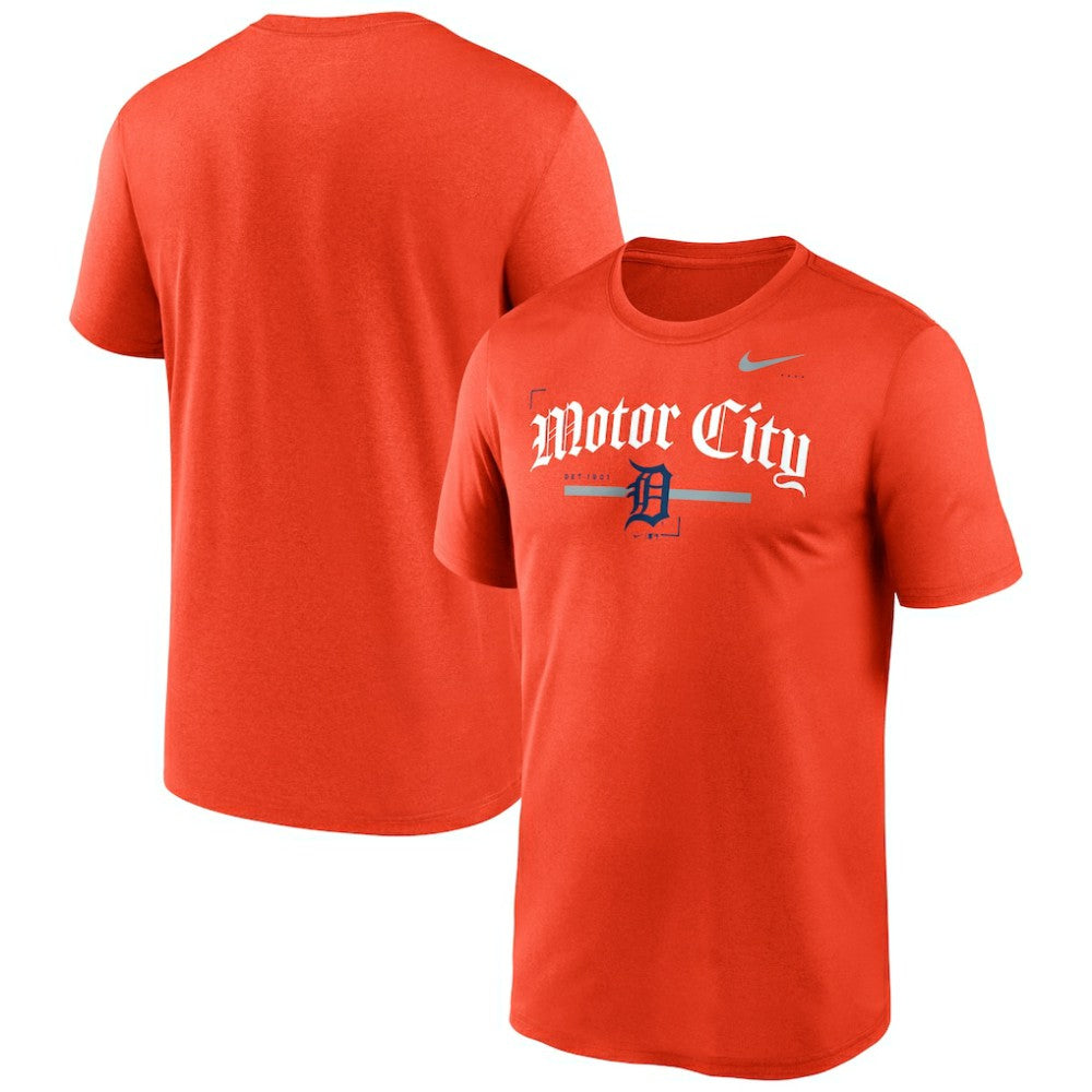 Orange Detroit Tigers Nike Local Legend Practice Performace T-Shirt