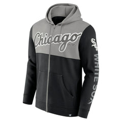 Black Chicago White Sox Fanatics Walk Off Fleece Full-Zip Hoodie