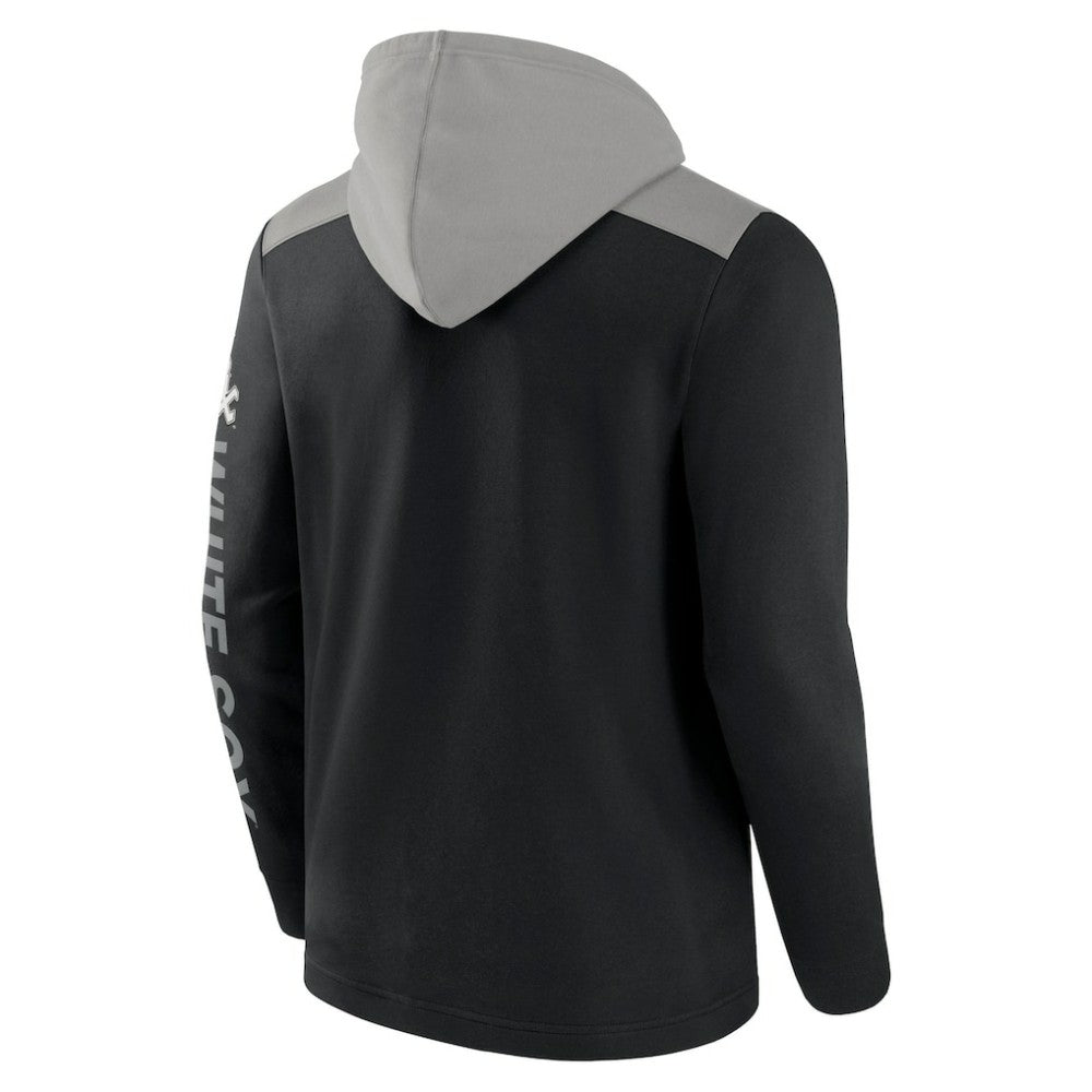 Black Chicago White Sox Fanatics Walk Off Fleece Full-Zip Hoodie