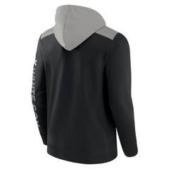 Black Chicago White Sox Fanatics Walk Off Fleece Full-Zip Hoodie