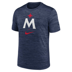 Navy Minnesota Twins Nike 2023 Logo Velocity Performance T-Shirt