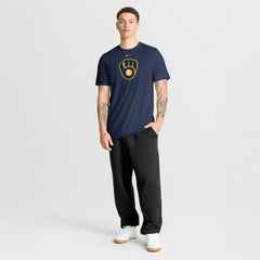 Navy Milwaukee Brewers Nike New Legend Dri-FIT T-Shirt