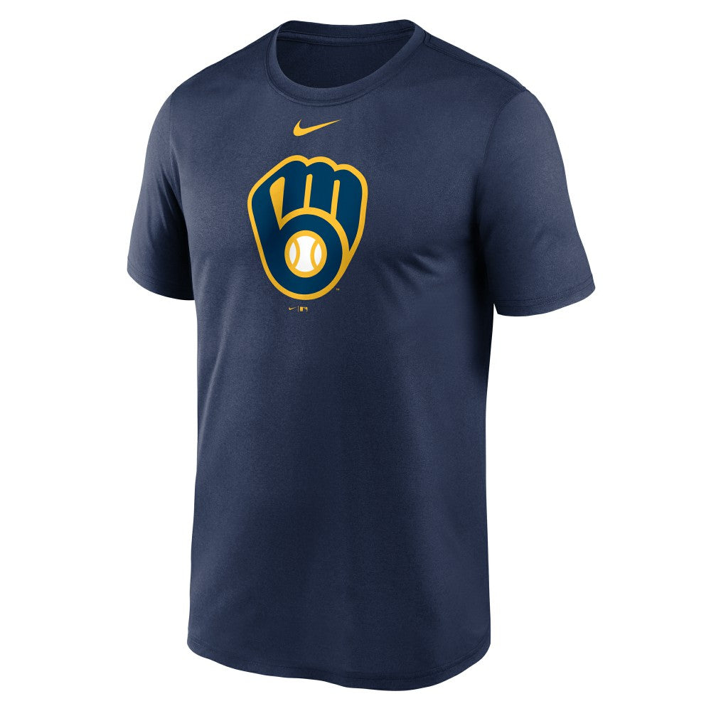 Navy Milwaukee Brewers Nike New Legend Dri-FIT T-Shirt