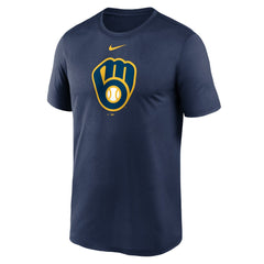 Navy Milwaukee Brewers Nike New Legend Dri-FIT T-Shirt