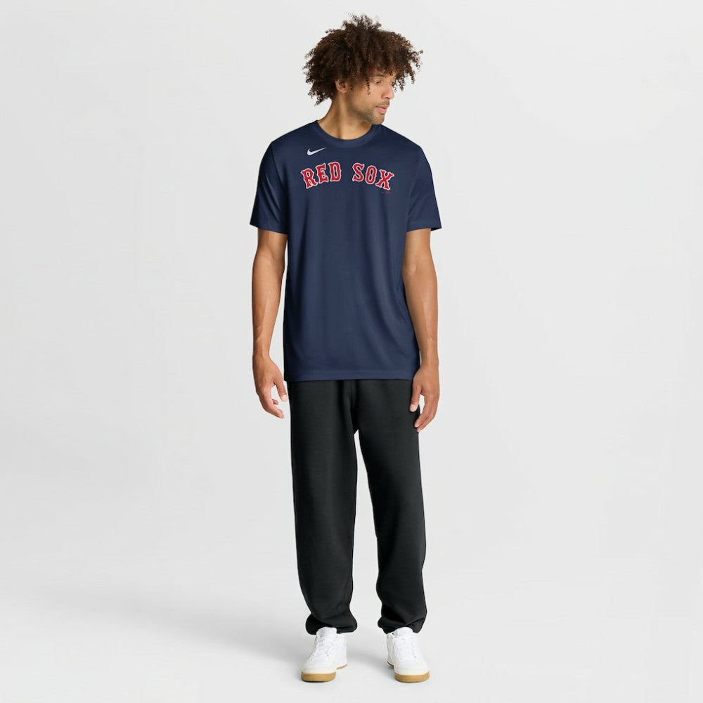 Navy Boston Red Sox Nike New Legend Wordmark Dri-FIT T-Shirt