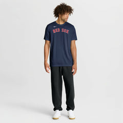 Navy Boston Red Sox Nike New Legend Wordmark Dri-FIT T-Shirt