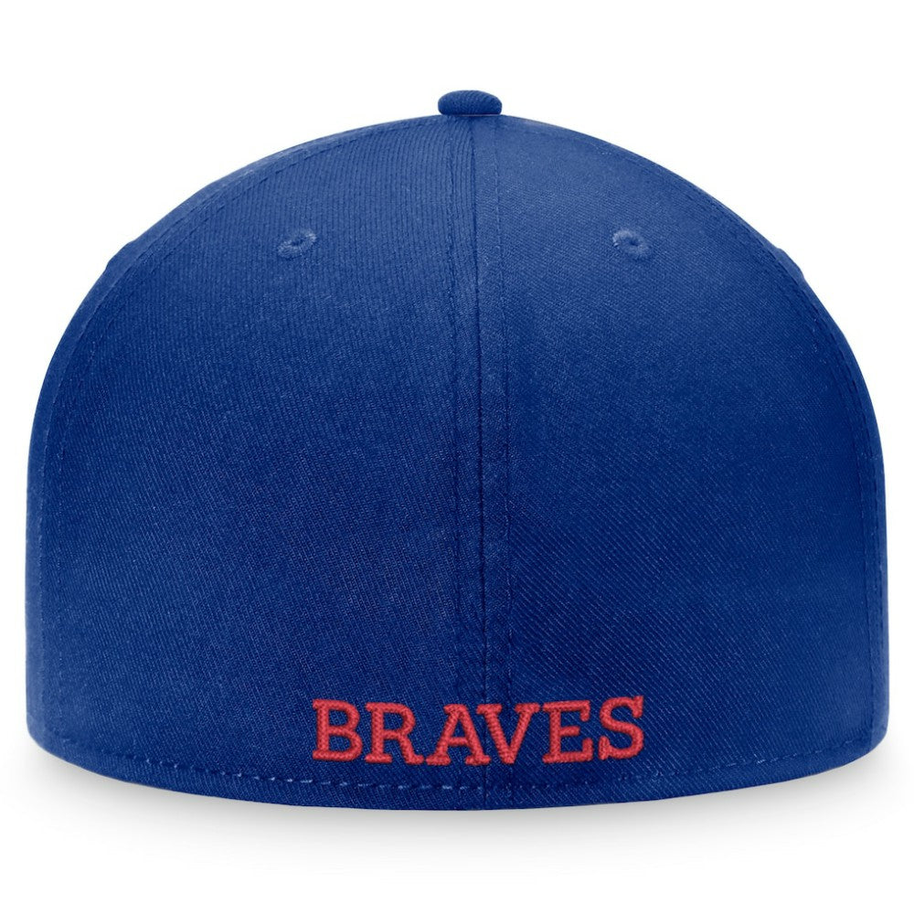 Royal/Red Atlanta Braves Fanatics Heritage Patch Fitted Hat